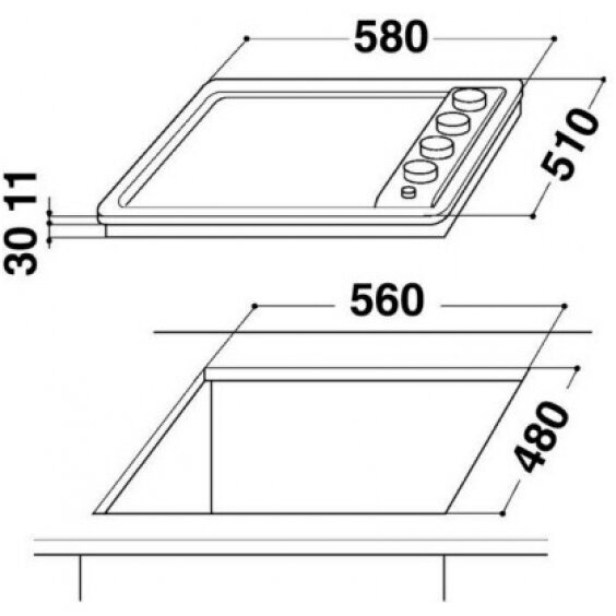 Whirlpool AKM 268 IX hind ja info | Pliidiplaadid | kaup24.ee