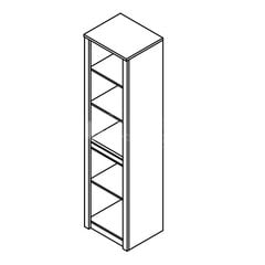 Шкаф Montana S1D цена и информация | Шкафы | kaup24.ee