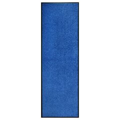 vidaXL uksematt pestav, sinine, 60 x 180 cm hind ja info | Uksematid | kaup24.ee