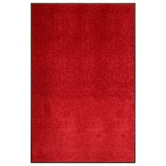 vidaXL uksematt pestav, punane, 120 x 180 cm цена и информация | Придверные коврики | kaup24.ee