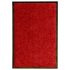 vidaXL uksematt pestav, punane, 40 x 60 cm цена и информация | Придверные коврики | kaup24.ee