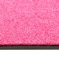vidaXL uksematt pestav, roosa, 120 x 180 cm hind ja info | Uksematid | kaup24.ee