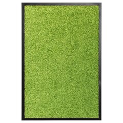 vidaXL uksematt pestav, roheline, 40 x 60 cm цена и информация | Придверные коврики | kaup24.ee