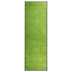 vidaXL uksematt pestav, roheline, 60 x 180 cm цена и информация | Придверные коврики | kaup24.ee