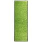vidaXL uksematt pestav, roheline, 60 x 180 cm цена и информация | Uksematid | kaup24.ee