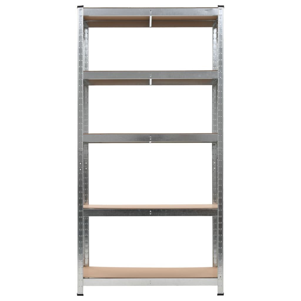 vidaXL hoiuriiulid 2 tk 90 x 40 x 180 cm MDF hind ja info | Riiulid tööriistadele | kaup24.ee