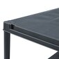 vidaXL hoiuriiul, must, 500 kg, 90 x 60 x 180 cm, plast hind ja info | Riiulid tööriistadele | kaup24.ee