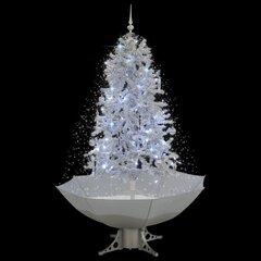 Lumefunktsiooniga jõulukuusk, 170cm, valge hind ja info | Kunstkuused | kaup24.ee