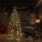 vidaXL koonusekujuline jõulupuu 160 LEDi, tuppa ja õue, 78 x 120 cm hind ja info | Kunstkuused | kaup24.ee