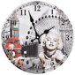 vidaXL vanaaegne seinakell, Marilyn Monroe, 30 cm цена и информация | Kellad | kaup24.ee