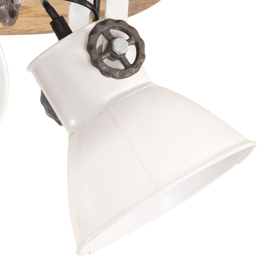 vidaXL tööstuslik laelamp 25 W valge 42 x 27 cm E27 цена и информация | Laelambid | kaup24.ee