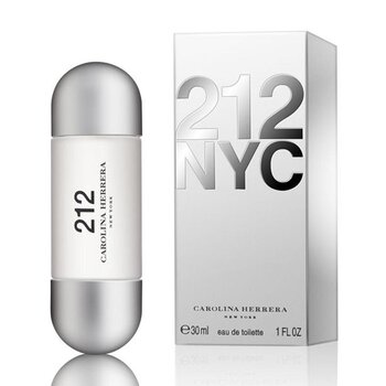 Naiste parfüüm 212 NYK Carolina Herrera EDT: Maht - 30 ml hind ja info | Naiste parfüümid | kaup24.ee