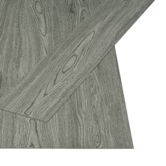 vidaXL iseliimuvad põrandalauad 4,46 m² 3 mm PVC, hall цена и информация | Ламинированный пол | kaup24.ee