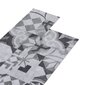 vidaXL PVC-st põrandalauad 5,02 m², 2 mm, iseliimuv, hall muster цена и информация | Laminaatparkett | kaup24.ee