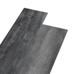 vidaXL PVC-st põrandalauad 5,02 m², 2 mm, iseliimuv, läikiv hall цена и информация | Ламинат | kaup24.ee