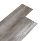 vidaXL PVC-st põrandalauad 5,26 m², 2 mm mattpuit, pruun цена и информация | Laminaatparkett | kaup24.ee