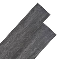 vidaXL PVC põrandalauad 5,26 m², 2 mm must ja valge цена и информация | Ламинат | kaup24.ee
