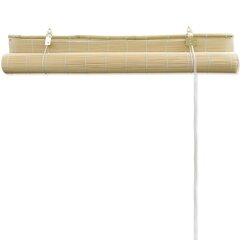 Naturaalset värvi bambusrulood 120 x 160 cm hind ja info | Voldikkardinad | kaup24.ee