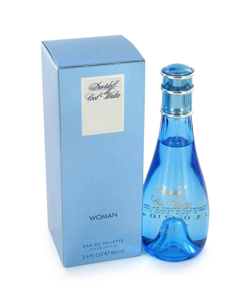 Tualettvesi Davidoff Cool Water Woman EDT naistele 100 ml цена и информация | Naiste parfüümid | kaup24.ee