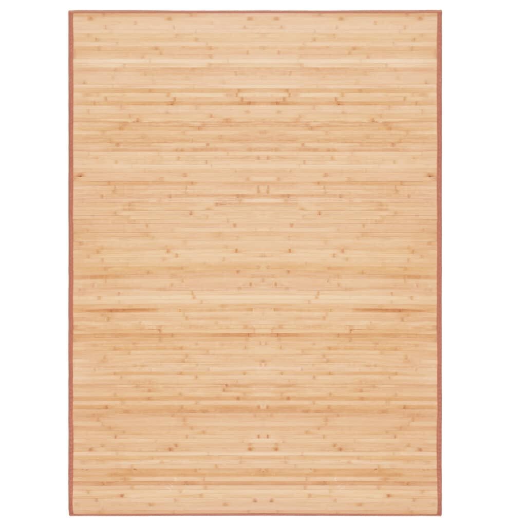 vidaXL bambusvaip 160 x 230 cm, pruun hind ja info | Vaibad | kaup24.ee