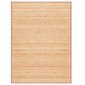 vidaXL bambusvaip 160 x 230 cm, pruun hind ja info | Vaibad | kaup24.ee
