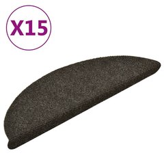 vidaXL isekleepuv trepivaip 15 tk, helepruun, 56x17x3 cm, aastehnika hind ja info | Vaibad | kaup24.ee