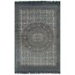 vidaXL Kilim vaip, puuvill, 120 x 180 cm, mustriline, hall цена и информация | Vaibad | kaup24.ee