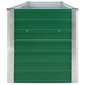vidaXL taimelava, tsingitud teras, 320 x 40 x 45 cm, roheline цена и информация | Lillekastid | kaup24.ee