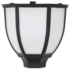 vidaXL päikesepatareiga aiavalgustid 3 tk LED must hind ja info | Aia- ja õuevalgustid | kaup24.ee