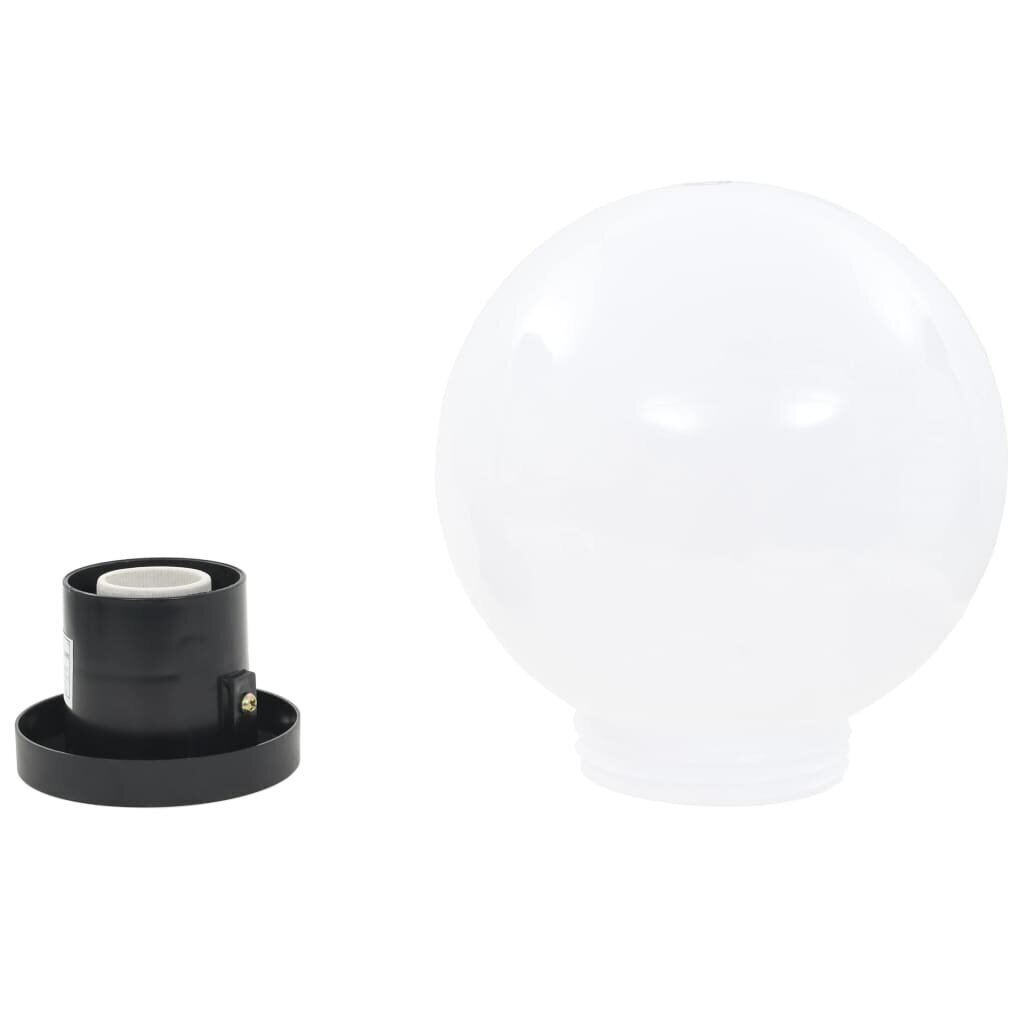 vidaXL LED-lambid, 2 tk, kera, 20 cm, PMMA hind ja info | Aia- ja õuevalgustid | kaup24.ee