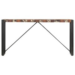 vidaXL konsoollaud, 150 x 35 x 76 cm, taastatud puit цена и информация | Журнальные столики | kaup24.ee