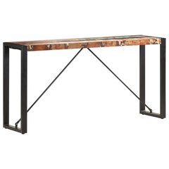 vidaXL konsoollaud, 150 x 35 x 76 cm, taastatud puit цена и информация | Журнальные столики | kaup24.ee