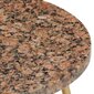 vidaXL kohvilaud, punane, 40x40x40 cm, ehtne kivi marmori tekstuuriga цена и информация | Diivanilauad | kaup24.ee