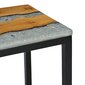 vidaXL üksteise alla mahtuvad lauad 3 tk, tiikpuu ja polüvaik hind ja info | Diivanilauad | kaup24.ee