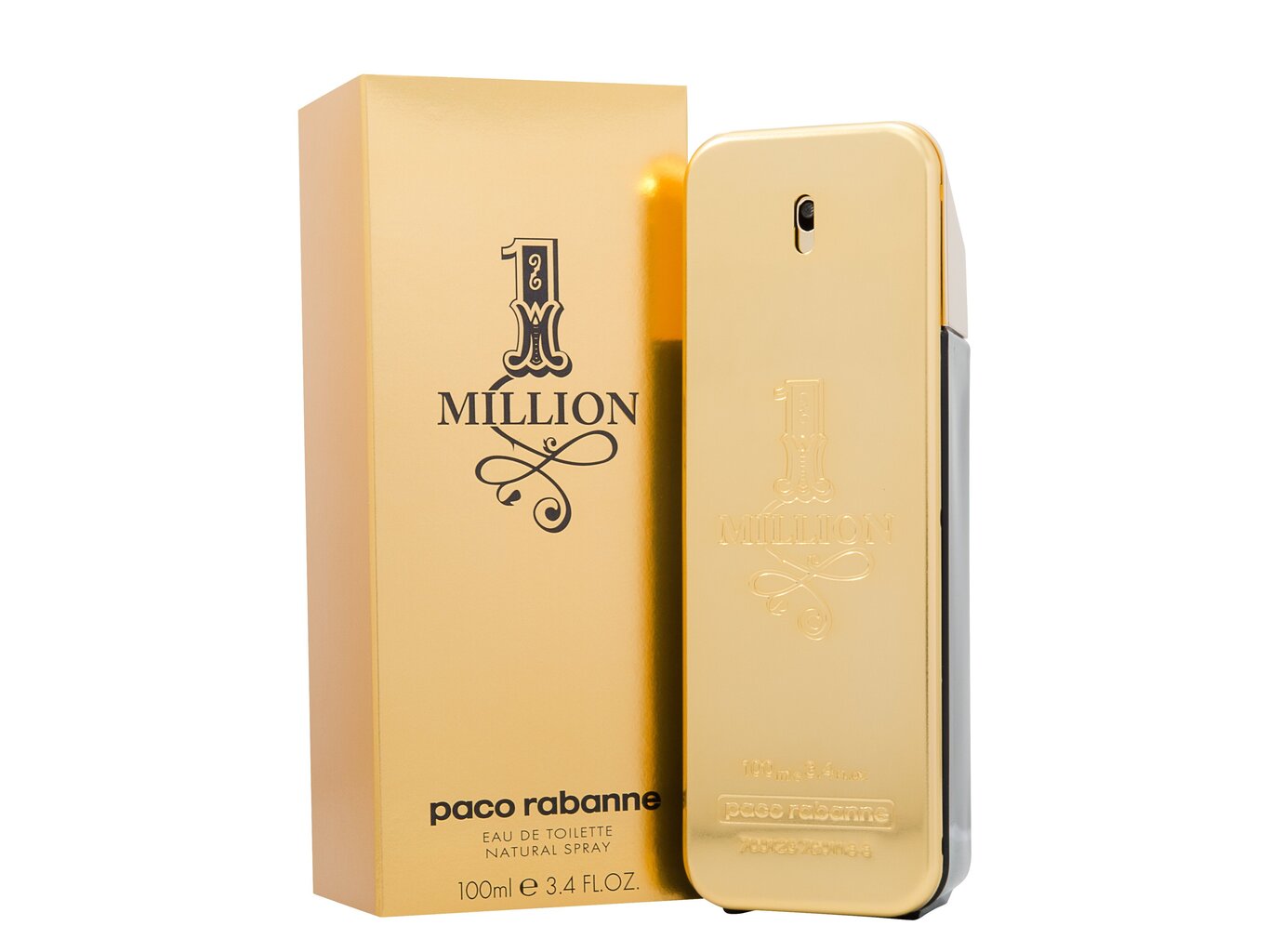 Tualettvesi Paco Rabanne 1 Million EDT meestele 100 ml цена и информация | Meeste parfüümid | kaup24.ee