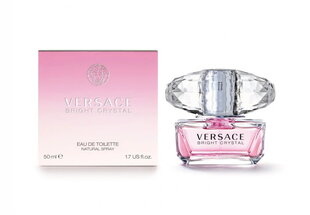 Tualettvesi Versace Bright Crystal EDT naistele 50 ml