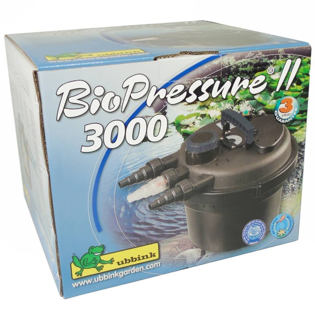 Ubbink tiigifilter "BioPressure 3000", 5 W, 1355408 hind ja info | Tiigi- ja basseini hooldusvahendid | kaup24.ee