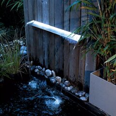 Ubbink veekaunistus LED-tuledega "Niagara", 90 cm, roostevaba teras hind ja info | Dekoratsioonid | kaup24.ee