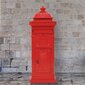 vidaXL sambakujuline vanaaegne postkast, roostekindel, punane hind ja info | Postkastid, majade numbrid | kaup24.ee