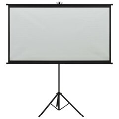 vidaXL projektori ekraan statiiviga, 100" 4:3 цена и информация | Экраны для проекторов | kaup24.ee