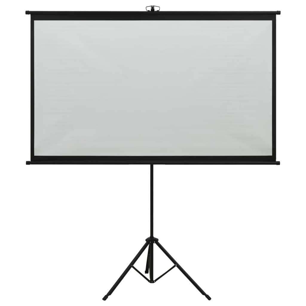 vidaXL projektori ekraan statiiviga, 60" 4:3 цена и информация | Projektori ekraanid | kaup24.ee
