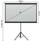 vidaXL projektori ekraan statiiviga, 60" 4:3 hind ja info | Projektori ekraanid | kaup24.ee