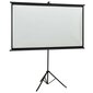vidaXL projektori ekraan statiiviga, 72" 4:3 цена и информация | Projektori ekraanid | kaup24.ee
