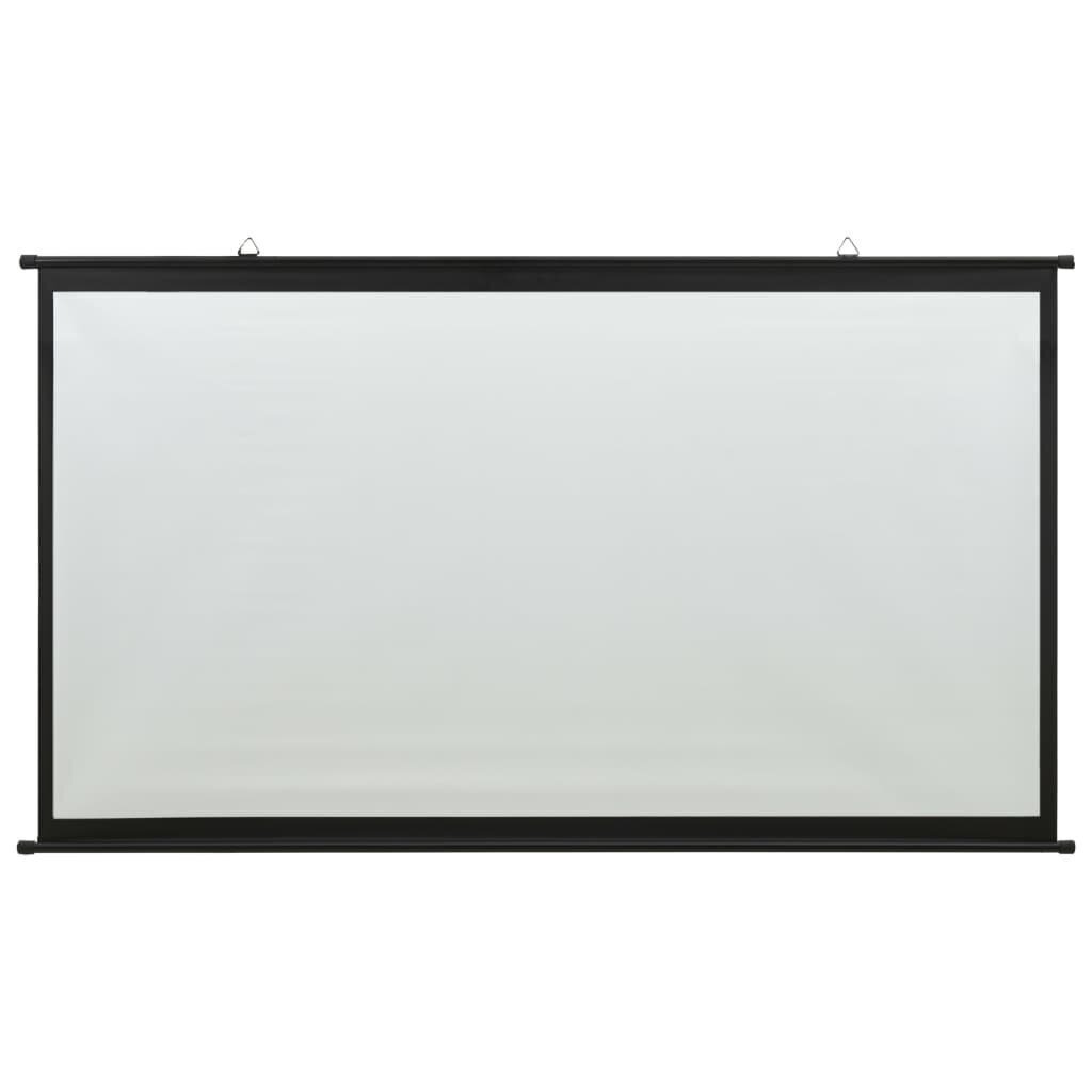 vidaXL projektoriekraan, 90" 16:9 цена и информация | Projektori ekraanid | kaup24.ee