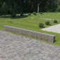 vidaXL kattega gabioonsein, tsingitud teras, 600 x 30 x 50 cm hind ja info | Aiad ja tarvikud | kaup24.ee