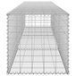 vidaXL kattega gabioonsein, tsingitud teras, 300 x 50 x 50 cm hind ja info | Aiad ja tarvikud | kaup24.ee