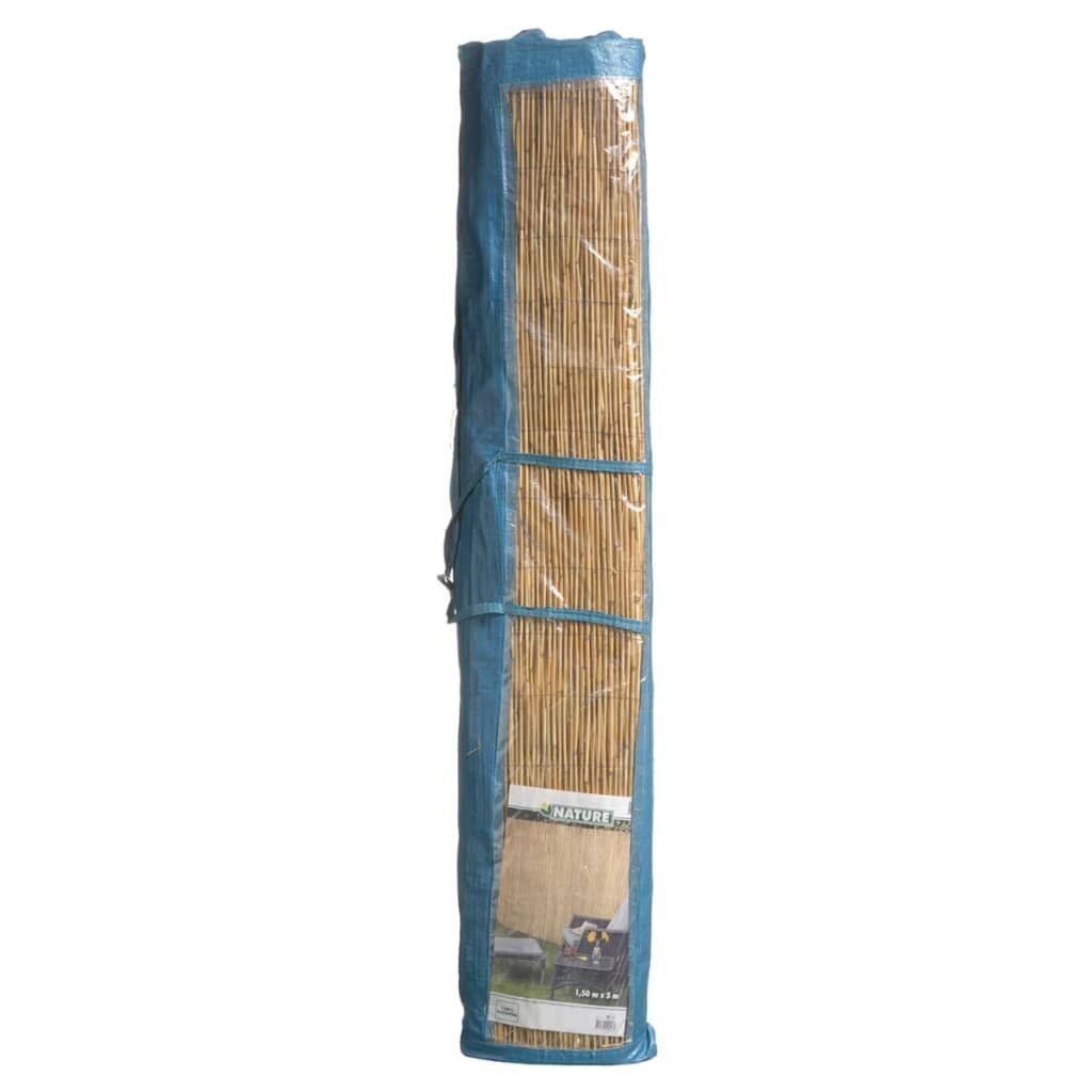 Nature 2 tk piirdeaiad, bambuspilliroog, 500 x 150 cm hind ja info | Aiad ja tarvikud | kaup24.ee