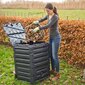 Nature kompostikast 300 l, must цена и информация | Kompostrid, prügikonteinerid | kaup24.ee