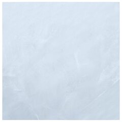 vidaXL iseliimuvad põrandaplaadid 5,11 m², PVC, valge marmor цена и информация | Террасный пол | kaup24.ee