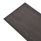 vidaXL PVC põrandalauad 5,26 m², 2 mm tumehall tamm hind ja info | Terrassipõrandad | kaup24.ee